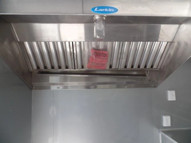 8.5' x 14' Concession Food Trailer Black Event Catering 26 8.5' x 14' Concession Food Trailer Black Event Catering - Image 26