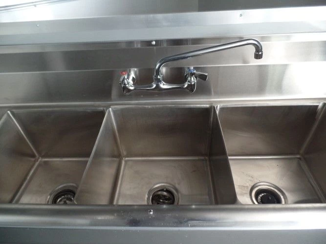 8.5' x 14' Concession Food Trailer Black Event Catering 46 8.5' x 14' Concession Food Trailer Black Event Catering - Image 46