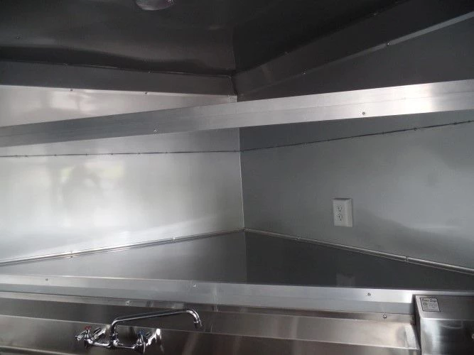 8.5' x 14' Concession Food Trailer Black Event Catering 12 8.5' x 14' Concession Food Trailer Black Event Catering - Image 12