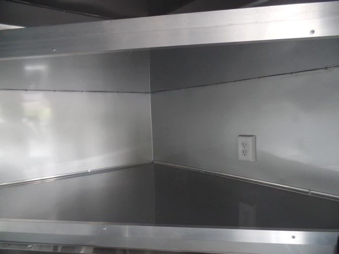 8.5' x 14' Concession Food Trailer Black Event Catering 6 8.5' x 14' Concession Food Trailer Black Event Catering - Image 6