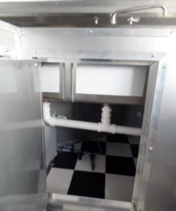 8.5' x 14' Concession Food Trailer Black Event Catering 54 8.5' x 14' Concession Food Trailer Black Event Catering -Cheap Concession Trailers Shop sam 1602