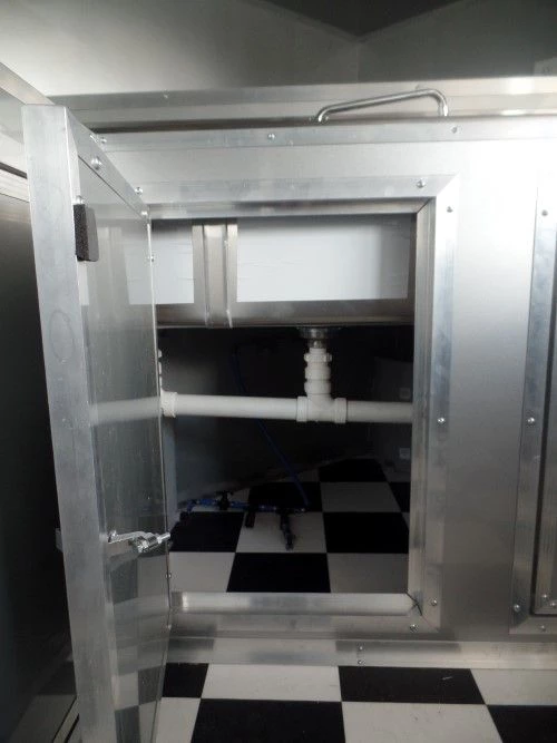 8.5' x 14' Concession Food Trailer Black Event Catering 48 8.5' x 14' Concession Food Trailer Black Event Catering - Image 48