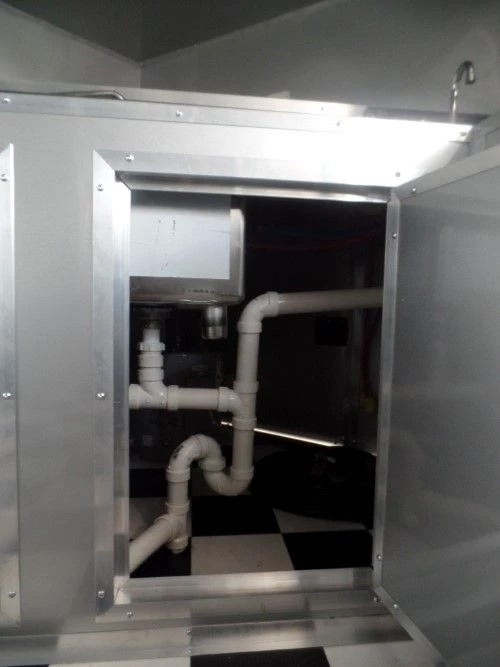 8.5' x 14' Concession Food Trailer Black Event Catering 15 8.5' x 14' Concession Food Trailer Black Event Catering - Image 15