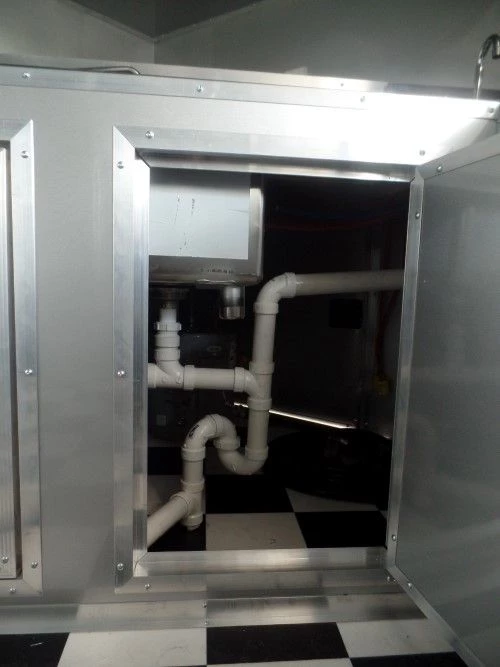 8.5' x 14' Concession Food Trailer Black Event Catering 21 8.5' x 14' Concession Food Trailer Black Event Catering - Image 21