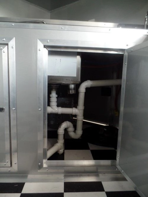 8.5' x 14' Concession Food Trailer Black Event Catering 13 8.5' x 14' Concession Food Trailer Black Event Catering - Image 13