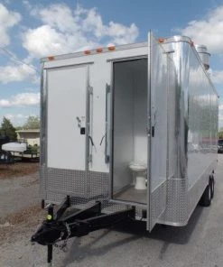 8.5 x 20 Concession Food Trailer White Event Catering 21 8.5 x 20 Concession Food Trailer White Event Catering -Cheap Concession Trailers Shop sam 1610
