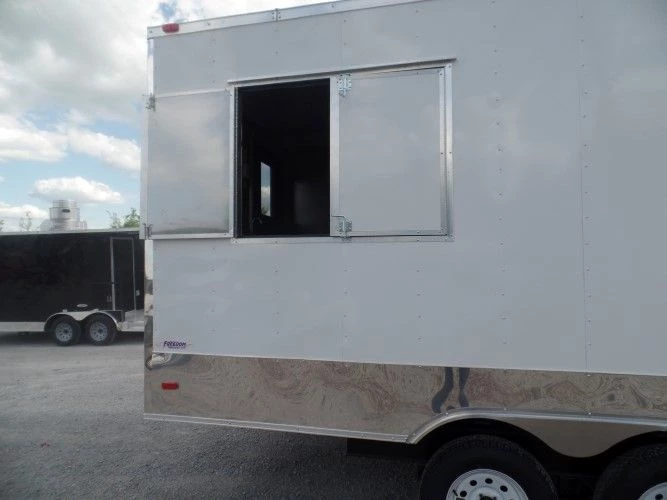 8.5 x 20 Concession Food Trailer White Event Catering 6 8.5 x 20 Concession Food Trailer White Event Catering - Image 6