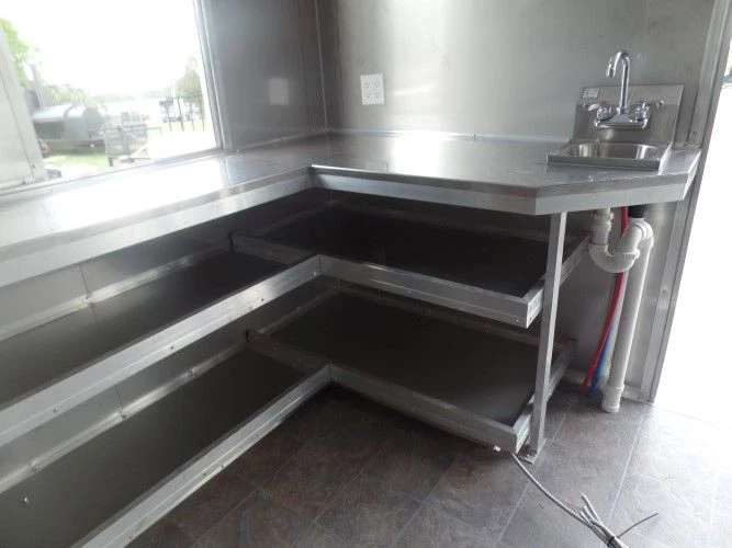 8.5 x 20 Concession Food Trailer White Event Catering 17 8.5 x 20 Concession Food Trailer White Event Catering - Image 17