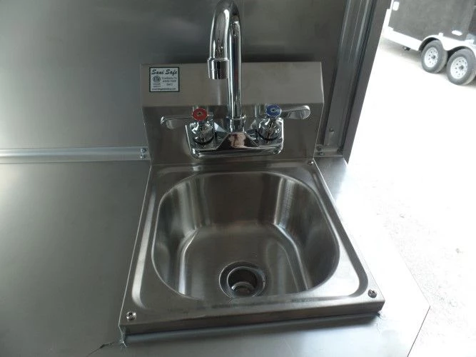 8.5 x 20 Concession Food Trailer White Event Catering 14 8.5 x 20 Concession Food Trailer White Event Catering - Image 14