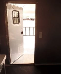 8.5' x 34' Goose-neck White BBQ Concession Food Trailer -Cheap Concession Trailers Shop sam 1635