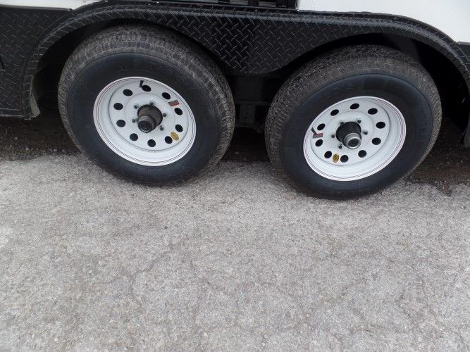 8.5' x 24' Concession Food Trailer White Event Catering 10 8.5' x 24' Concession Food Trailer White Event Catering - Image 10