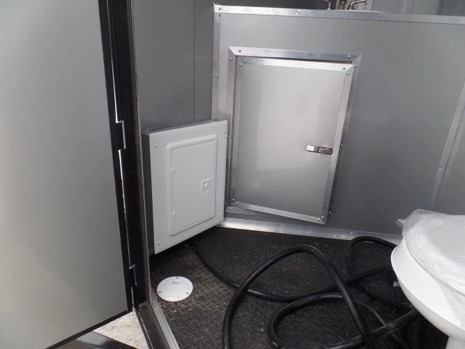 8.5' x 24' Concession Food Trailer White Event Catering 14 8.5' x 24' Concession Food Trailer White Event Catering - Image 14