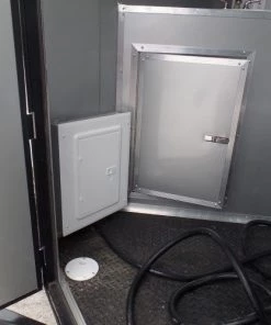 8.5' x 24' White Concession Food Trailer With Appliances -Cheap Concession Trailers Shop sam 1687 1