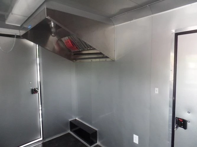 8.5' x 24' Concession Food Trailer White Event Catering 9 8.5' x 24' Concession Food Trailer White Event Catering - Image 9