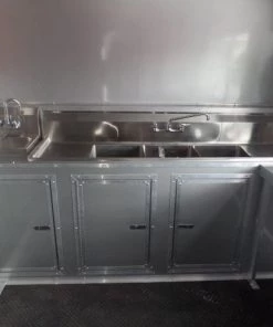 8.5' x 24' Concession Food Trailer White Event Catering 41 8.5' x 24' Concession Food Trailer White Event Catering -Cheap Concession Trailers Shop sam 1693