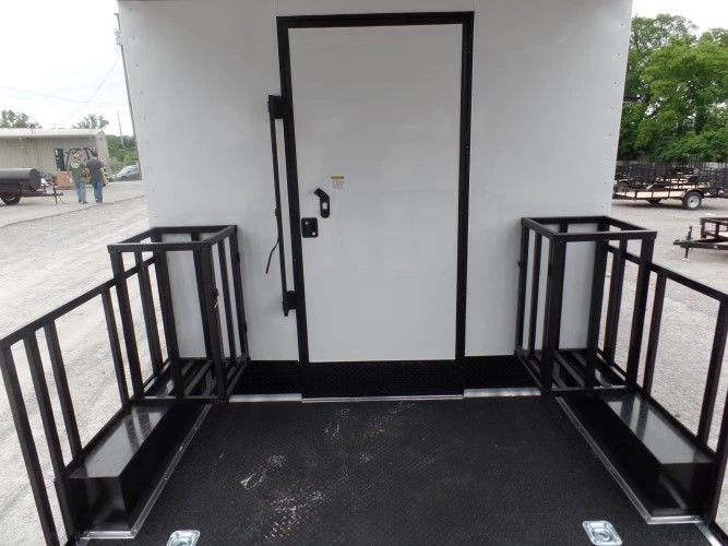 8.5' x 24' Concession Food Trailer White Event Catering 6 8.5' x 24' Concession Food Trailer White Event Catering - Image 6