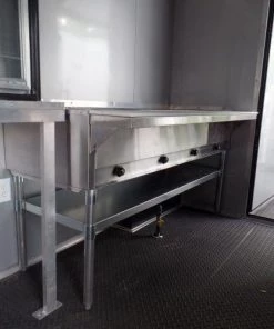 8.5' x 24' White Concession Food Trailer With Appliances -Cheap Concession Trailers Shop sam 1780