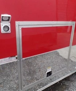 8.5' x 16' Concession Food Trailer Red -Cheap Concession Trailers Shop sam 1789