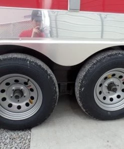 8.5' x 16' Concession Food Trailer Red -Cheap Concession Trailers Shop sam 1790