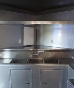 8.5' x 32' Concession Food Trailer Concession White Event Catering 72 8.5' x 32' Concession Food Trailer Concession White Event Catering -Cheap Concession Trailers Shop sam 1826