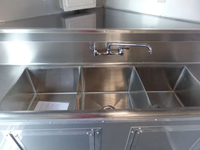 8.5' x 32' Concession Food Trailer Concession White Event Catering 11 8.5' x 32' Concession Food Trailer Concession White Event Catering - Image 11