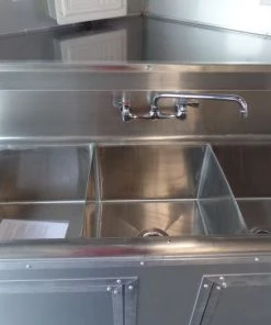 8.5' x 32' White Concession Food Trailer With Appliances -Cheap Concession Trailers Shop sam 1827 1