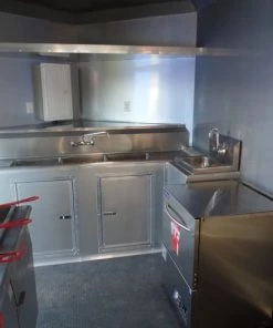 8.5' x 32' Concession Food Trailer Concession White Event Catering 57 8.5' x 32' Concession Food Trailer Concession White Event Catering -Cheap Concession Trailers Shop sam 1829