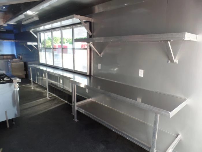 8.5' x 32' Concession Food Trailer Concession White Event Catering 23 8.5' x 32' Concession Food Trailer Concession White Event Catering - Image 23