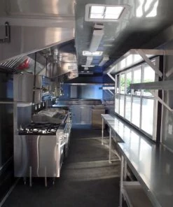 8.5' x 32' Concession Food Trailer Concession White Event Catering 85 8.5' x 32' Concession Food Trailer Concession White Event Catering -Cheap Concession Trailers Shop sam 1834