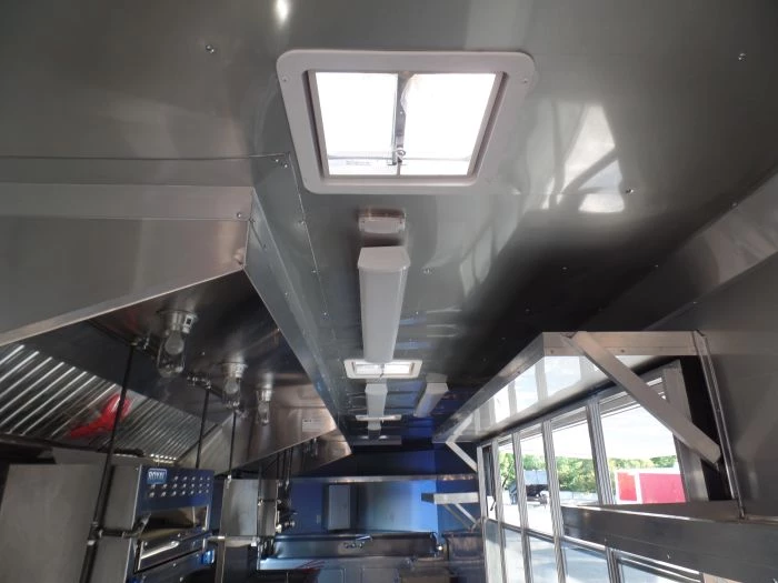 8.5' x 32' Concession Food Trailer Concession White Event Catering 34 8.5' x 32' Concession Food Trailer Concession White Event Catering - Image 34