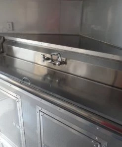 8.5' x 16' Concession Food Trailer White Pizza Event Catering -Cheap Concession Trailers Shop sam 1860