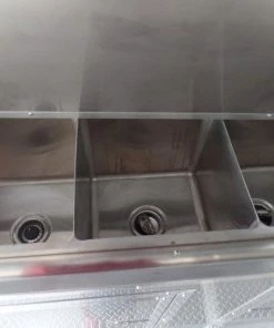 8.5' x 16' Concession Food Trailer White Pizza Event Catering -Cheap Concession Trailers Shop sam 1861