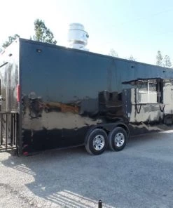 8.5' x 22' Food Catering Event Concession Trailer -Cheap Concession Trailers Shop sam 1918 3