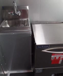 8.5' x 32' White Concession Food Trailer With Appliances -Cheap Concession Trailers Shop sam 1925 1