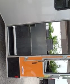 8.5' x 24' Concession Food Trailer Orange Event Catering 31 8.5' x 24' Concession Food Trailer Orange Event Catering -Cheap Concession Trailers Shop sam 1942