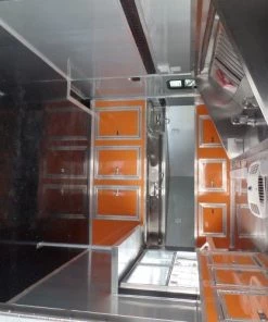 8.5' x 24' Concession Food Trailer Orange Event Catering 44 8.5' x 24' Concession Food Trailer Orange Event Catering -Cheap Concession Trailers Shop sam 1943