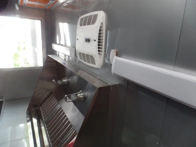 8.5' x 24' Concession Food Trailer Orange Event Catering 20 8.5' x 24' Concession Food Trailer Orange Event Catering - Image 20