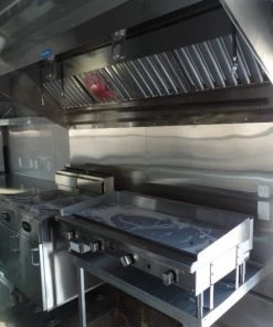 8.5' x 24' Concession Food Flat Nose Cobalt Blue Trailer With Appliances -Cheap Concession Trailers Shop sam 1958 1