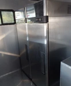 8.5' x 24' Concession Food Flat Nose Cobalt Blue Trailer With Appliances -Cheap Concession Trailers Shop sam 1964 1