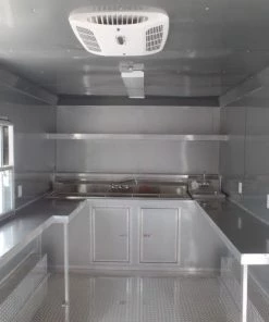 8.5' x 16' Concession Food Trailer Red Event Catering -Cheap Concession Trailers Shop sam 1968