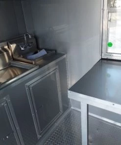 8.5' x 24' Concession Flat Nose Cobalt Blue Event Trailer -Cheap Concession Trailers Shop sam 1974 2