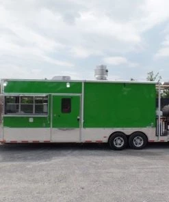 8.5' x 30' Concession Food Trailer Lime Green 52 8.5' x 30' Concession Food Trailer Lime Green -Cheap Concession Trailers Shop sam 1988