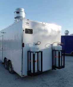 8.5' x 16' Concession Food Catering Event With Appliances -Cheap Concession Trailers Shop sam 1989 1