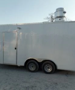 8.5' x 16' Concession Food Catering Event With Appliances -Cheap Concession Trailers Shop sam 1990 1