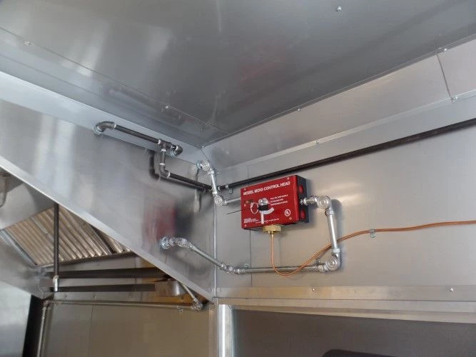 8.5' x 30' Concession Food Trailer Lime Green 4 8.5' x 30' Concession Food Trailer Lime Green - Image 4