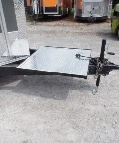 8.5' x 18' Concession Food Trailer Charcoal Grey -Cheap Concession Trailers Shop sam 2020