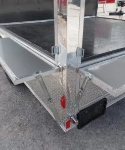 8.5' x 18' Concession Food Trailer Charcoal Grey -Cheap Concession Trailers Shop sam 2034