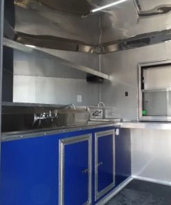8.5' x 24' Concession Cobalt Blue Event Food Trailer -Cheap Concession Trailers Shop sam 2054