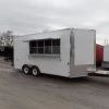 White Concession 8.5' x 16' Food Catering Event Trailer