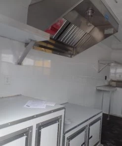 White Concession 8.5' x 16' Food Catering Event Trailer -Cheap Concession Trailers Shop sam 2078 1 1